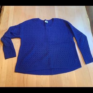 Old Navy Blue Knit Sweater